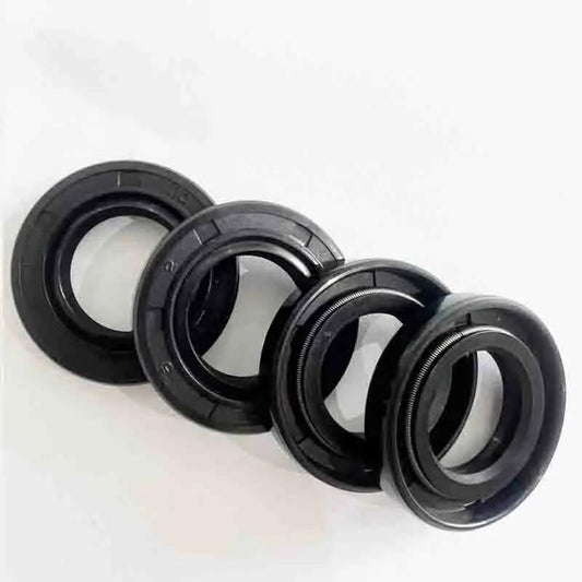 5 Pcs NBR Rubber TC Double Lip Oil Seal ID 10mm 11mm 12mm 13mm OD 15 - 35mm Thickness  7 - 10mm Nitrile Rubber Gasket Sealing Ring