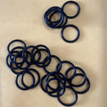 Industrial Shore A 90 NBR O Rings CS 2mm Oil & Corrosion Resistant Nitrile Rubber Sealing Gaskets