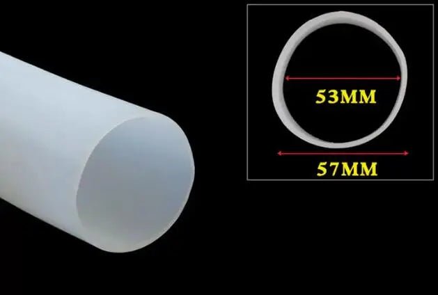 1 Meter ID 17 To 70mm Wall Thickness 2mm Silicone Rubber Water Tube High Temperature Resistant Rubber Hose Sealing Strip - | Xingtai Hanze Trading Co., Ltd.