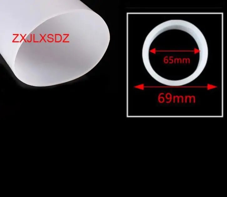 1 Meter ID 17 To 70mm Wall Thickness 2mm Silicone Rubber Water Tube High Temperature Resistant Rubber Hose Sealing Strip - | Xingtai Hanze Trading Co., Ltd.