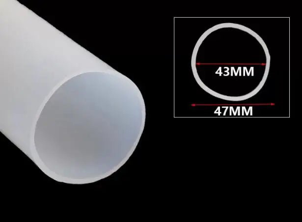 1 Meter ID 17 To 70mm Wall Thickness 2mm Silicone Rubber Water Tube High Temperature Resistant Rubber Hose Sealing Strip - | Xingtai Hanze Trading Co., Ltd.