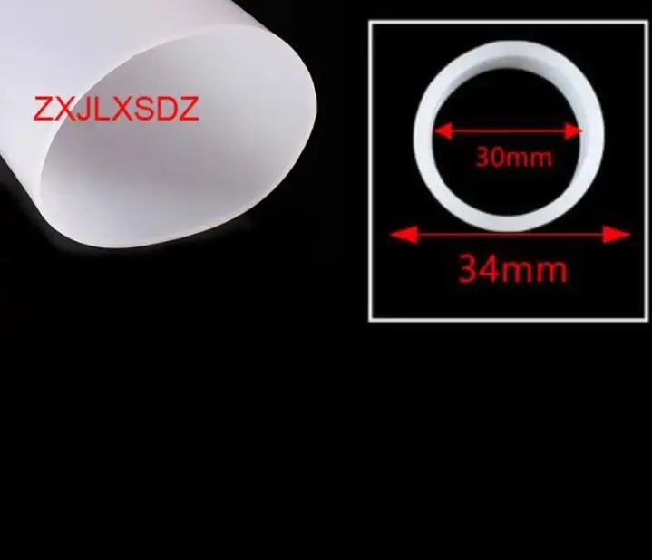 1 Meter ID 17 To 70mm Wall Thickness 2mm Silicone Rubber Water Tube High Temperature Resistant Rubber Hose Sealing Strip - | Xingtai Hanze Trading Co., Ltd.