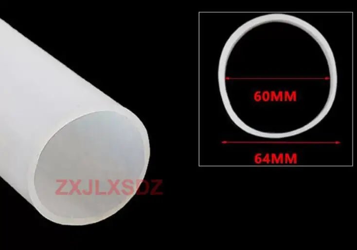 1 Meter ID 40 To 105mm Silicone Rubber Tube High Temperature Resistant Rubber Water Hose Sealing Strip Wall Thickness 2 - 5mm - | Xingtai Hanze Trading Co., Ltd.