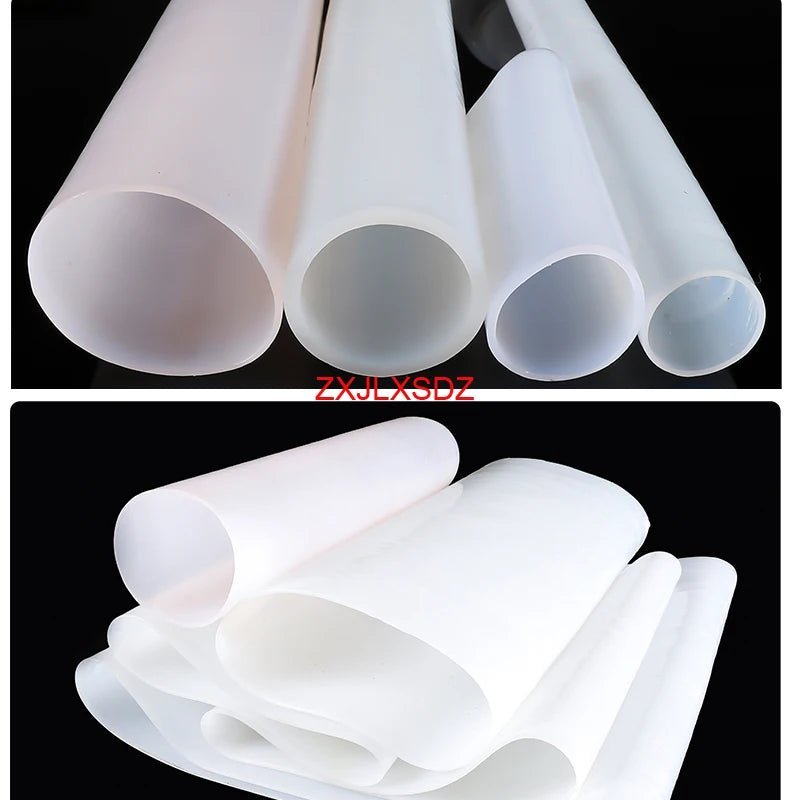 1 Meter ID 40 To 105mm Silicone Rubber Tube High Temperature Resistant Rubber Water Hose Sealing Strip Wall Thickness 2 - 5mm - | Xingtai Hanze Trading Co., Ltd.