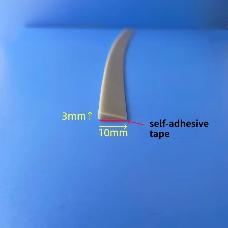 1 meter self adhesive silicone rubber seal strip kitchen bar weatherstrip water retaining strip - | Xingtai Hanze Trading Co., Ltd.