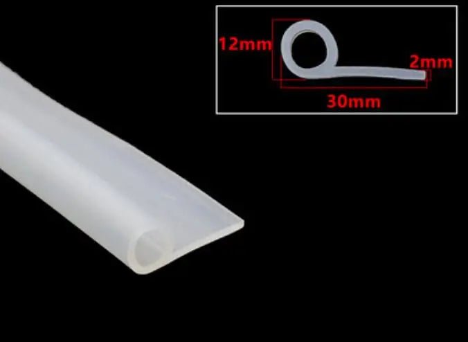 2 Meters High Temperature Resistant Silicone Sealing Strip P Shaped Oven Steamer Rubber Sealing Strip - | Xingtai Hanze Trading Co., Ltd.