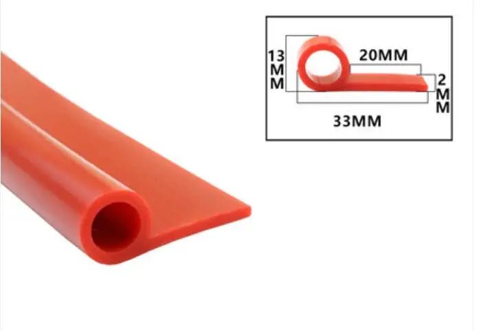 2 Meters High Temperature Resistant Silicone Sealing Strip P Shaped Oven Steamer Rubber Sealing Strip - | Xingtai Hanze Trading Co., Ltd.
