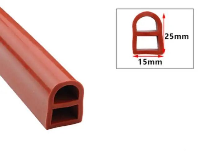 2 Meters High Temperature Steaming Cabinet Door Seal Strip M - type Oven Sealing Strip Door Gasket - | Xingtai Hanze Trading Co., Ltd.
