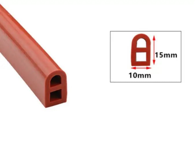 2 Meters High Temperature Steaming Cabinet Door Seal Strip M - type Oven Sealing Strip Door Gasket - | Xingtai Hanze Trading Co., Ltd.