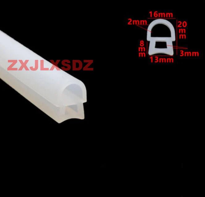 2 Meters Mushroom Head Silicone Strip High Temperature Resistant T Shape Silicone Rubber Sealing Strip For Vacuum Machine Dryer - | Xingtai Hanze Trading Co., Ltd.