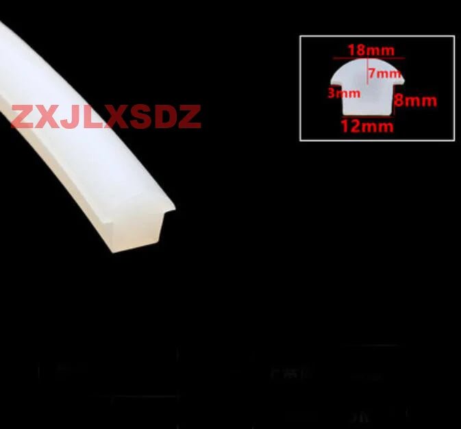 2 Meters Mushroom Head Silicone Strip High Temperature Resistant T Shape Silicone Rubber Sealing Strip For Vacuum Machine Dryer - | Xingtai Hanze Trading Co., Ltd.