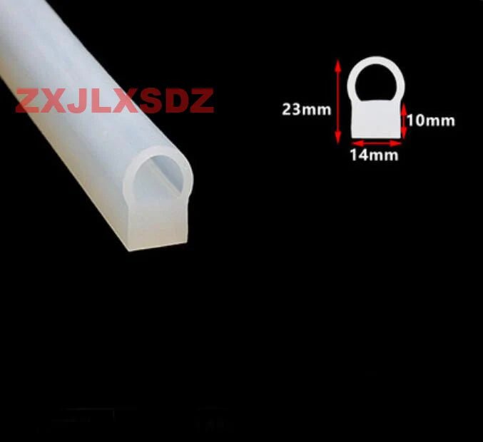 2 Meters Mushroom Head Silicone Strip High Temperature Resistant T Shape Silicone Rubber Sealing Strip For Vacuum Machine Dryer - | Xingtai Hanze Trading Co., Ltd.
