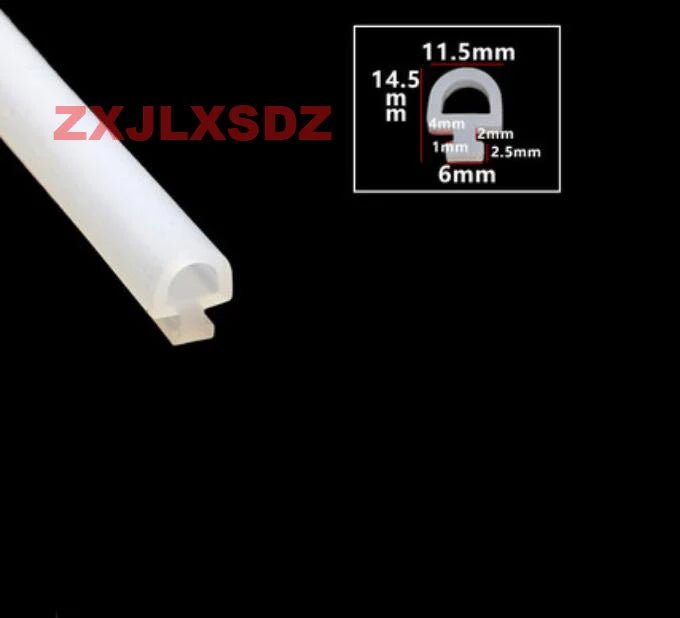2 Meters Mushroom Head Silicone Strip High Temperature Resistant T Shape Silicone Rubber Sealing Strip For Vacuum Machine Dryer - | Xingtai Hanze Trading Co., Ltd.
