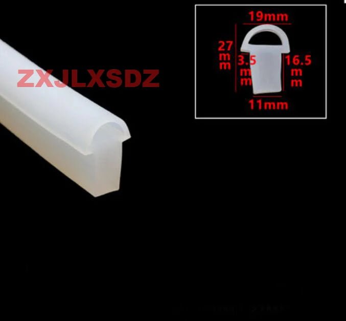 2 Meters Mushroom Head Silicone Strip High Temperature Resistant T Shape Silicone Rubber Sealing Strip For Vacuum Machine Dryer - | Xingtai Hanze Trading Co., Ltd.