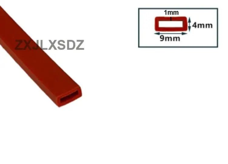 2 Meters Silicone Rubber Square Tube Sleeve High Temperature Resistant Weatherstrip Silicone Rubber Square Sealing Strip - | Xingtai Hanze Trading Co., Ltd.
