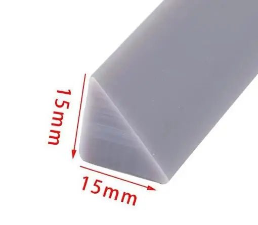 3 Meters Triangle Kitchen Silicone Seal Strip Dust - proof Rubber Sealing Strip Shower Water Retaining Bar Water Stopper - | Xingtai Hanze Trading Co., Ltd.