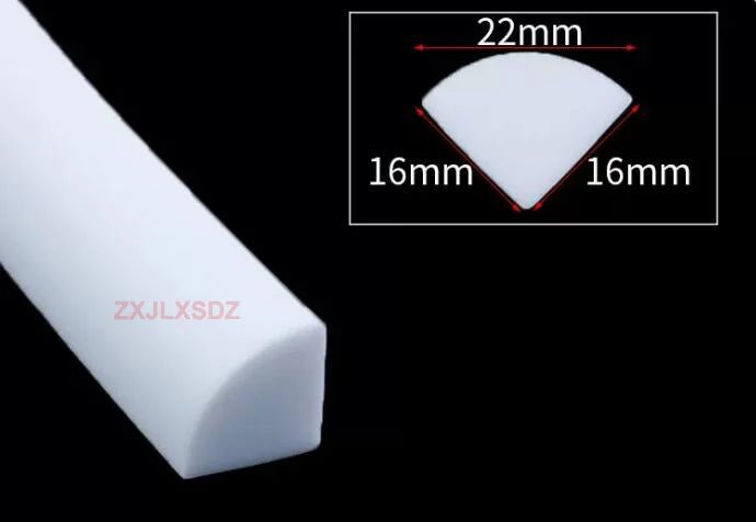 3 Meters Triangle Kitchen Silicone Seal Strip Dust - proof Rubber Sealing Strip Shower Water Retaining Bar Water Stopper - | Xingtai Hanze Trading Co., Ltd.
