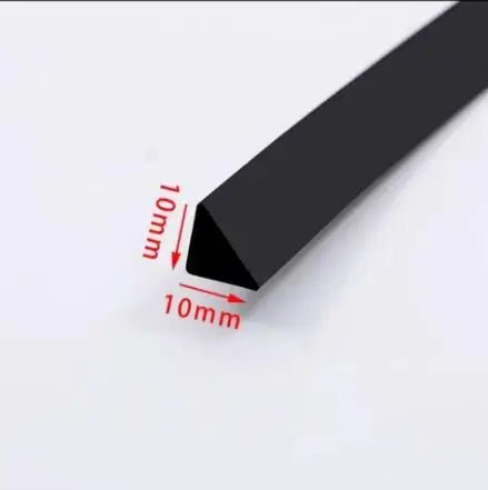 3 Meters Triangle Kitchen Silicone Seal Strip Dust - proof Rubber Sealing Strip Shower Water Retaining Bar Water Stopper - | Xingtai Hanze Trading Co., Ltd.