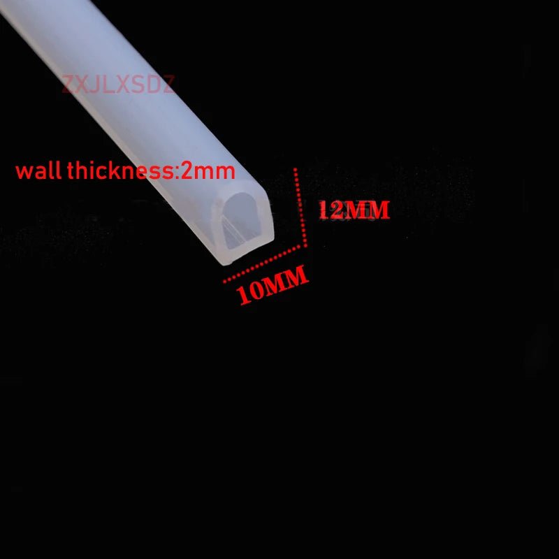 3 Metes D Type Door Gasket Silicone Rubber Sealing Strip Weatherstrip Water Retaining Strip Kitchen Water Stopper - | Xingtai Hanze Trading Co., Ltd.