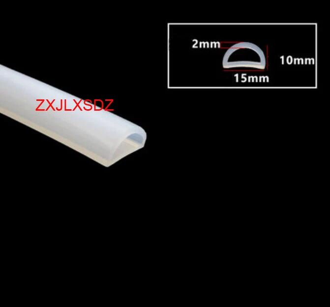 3 Metes D Type Door Gasket Silicone Rubber Sealing Strip Weatherstrip Water Retaining Strip Kitchen Water Stopper - | Xingtai Hanze Trading Co., Ltd.