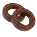 2 Pieces FKM Fluoro Rubber TC Skeleton Oil Seal Gasket Ring ID 40-44mm OD 47-90mm Height 4-18mm