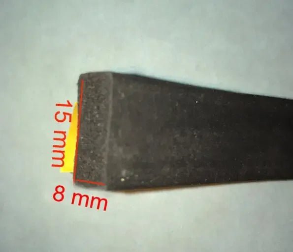 5 Meters D / I Type self adhesive door gasket rubber foam sealing strip windproof weatherstrip collision proof bar - | Xingtai Hanze Trading Co., Ltd.