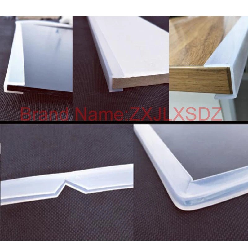 5 Meters U Channel Silicone Rubber Shower Door Glass Sealing Strip Edge Trim Glazing Weatherstrip Edge Guard Furniture Gasket - | Xingtai Hanze Trading Co., Ltd.