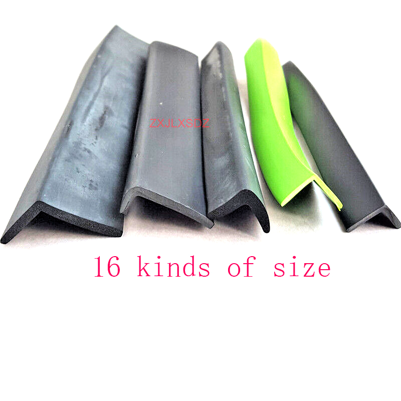 1 Meter L  Rubber Edge Strip Door Seal Strip Weatherstrip Edge Guard Edge Trim