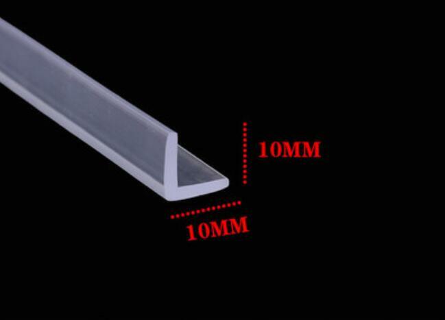 1 Meter L  Rubber Edge Strip Door Seal Strip Weatherstrip Edge Guard Edge Trim