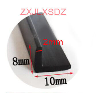 1 Meter L  Rubber Edge Strip Door Seal Strip Weatherstrip Edge Guard Edge Trim