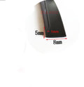 1 Meter L  Rubber Edge Strip Door Seal Strip Weatherstrip Edge Guard Edge Trim