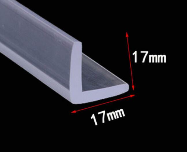 1 Meter L  Rubber Edge Strip Door Seal Strip Weatherstrip Edge Guard Edge Trim
