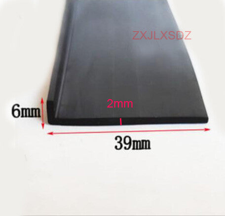 1 Meter L  Rubber Edge Strip Door Seal Strip Weatherstrip Edge Guard Edge Trim