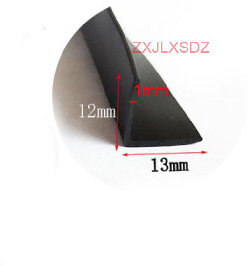 1 Meter L  Rubber Edge Strip Door Seal Strip Weatherstrip Edge Guard Edge Trim