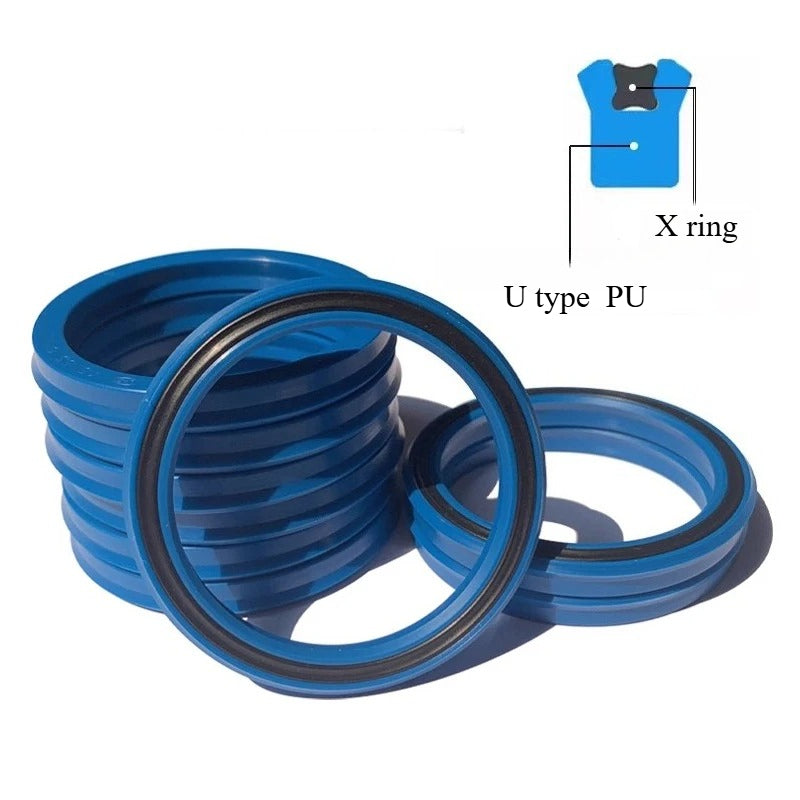 1 Piece U+S MPS Combined Hydraulic Seal Piston & Piston Rod PU Combination Seal
