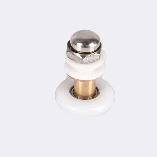 Shower Room Pulley Sliding Door Rollers Runner Wheel 19mm Wheel Diameter