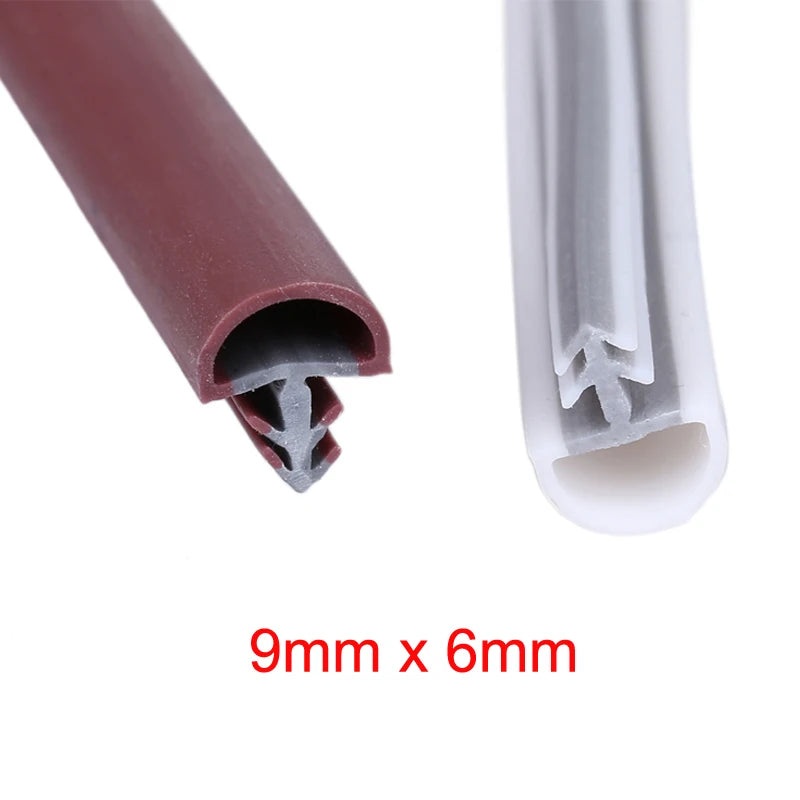5 Meters TPV Rubber Wooden Door Window Bumper Sealing Strip Weatherstrip Door Gasket