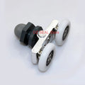 8 pcs shower door rollers wheels runners pulley 19/23/25/27mm bathroom door runners sliders wheels