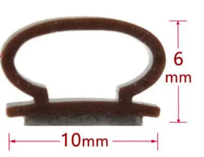 5 Meters Security Door And Window Seals Self Adhesive Silicone Rubber Sealing Strips Door Gaskets