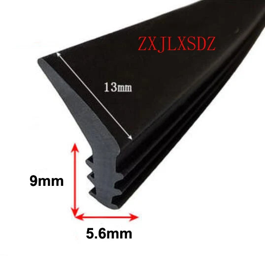 3 Meters J Type Excavator Slewing Bearing Seal Strip Filling Strip Card Slot Oil Resistant NBR Rubber Sealing Strip