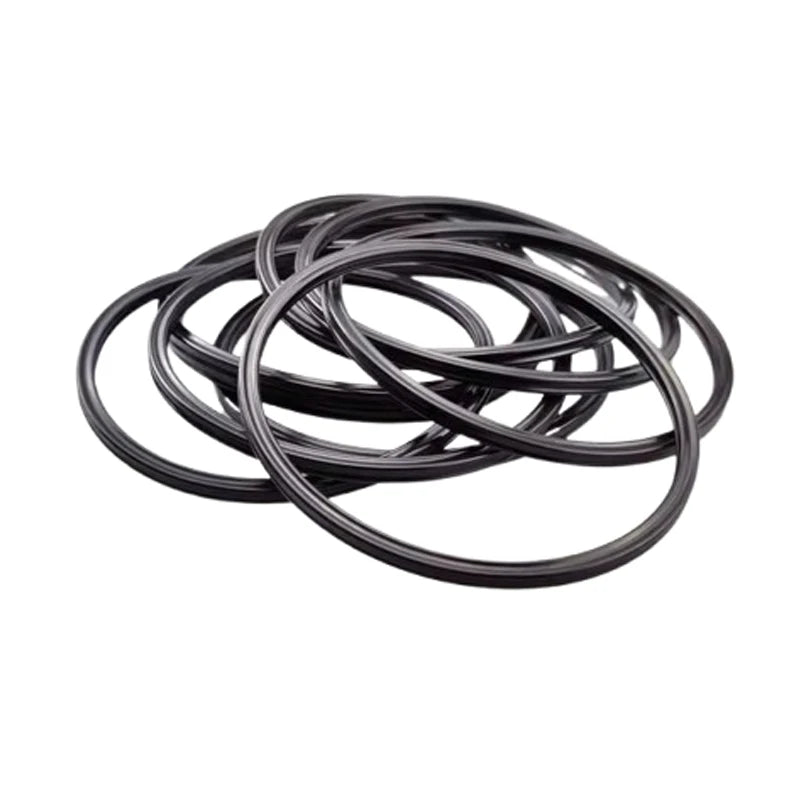 20 PCS EPDM X-Ring Four Lip Seal Ring CS 1.78 / 2.62mm x ID 1.78-177.47mm Wear Resistant Gasket for Hydraulic Cylinders and Piston Rods