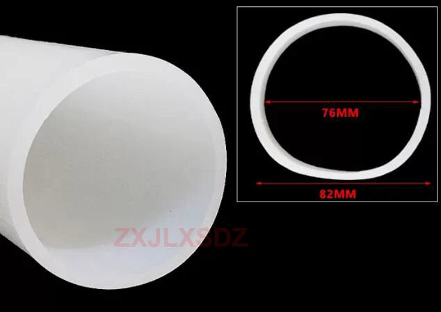 1 Meter ID 40 To 105mm Silicone Rubber Tube High Temperature Resistant Rubber Water Hose Sealing Strip Wall Thickness 2-5mm