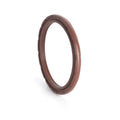 2 PCS FKM COP Type Bidirectional Piston Seal, Wear Resistant for Pneumatic & Low Pressure Hydraulic Cylinder