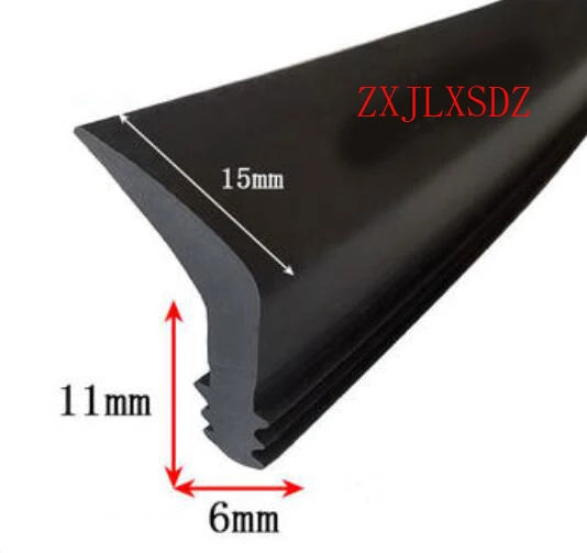 3 Meters J Type Excavator Slewing Bearing Seal Strip Filling Strip Card Slot Oil Resistant NBR Rubber Sealing Strip
