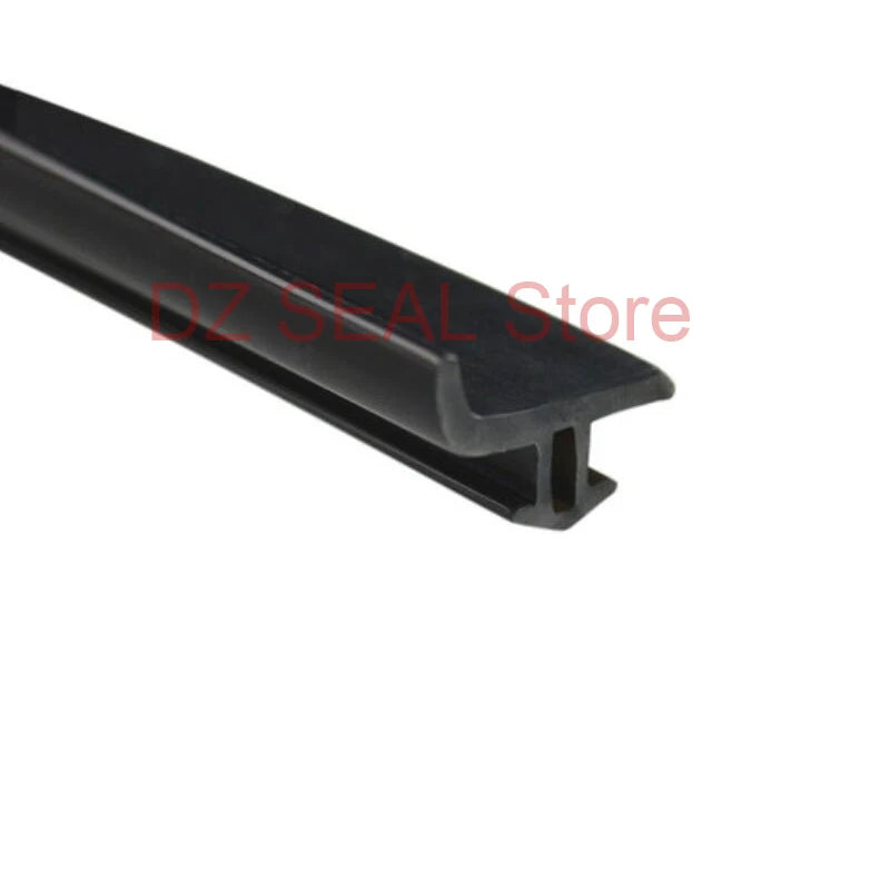5 Meters Bottom Width 4.5/5/6/7mm Silicone Rubber Seal Strip Aluminum Door Window Gasket Weatherstrip