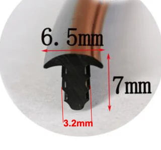 T Type Sun Room Sealing Strip Cable Trench Rubber Strip Electric Box Electric Cabinet Gap Filling Strip Rubber Profile