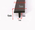 T Type Sun Room Sealing Strip Cable Trench Rubber Strip Electric Box Electric Cabinet Gap Filling Strip Rubber Profile