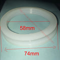 58mm Inner Diameter Silicone Rubber Sealing Gasket O Ring for Solar Water Heater Vacuum Tube