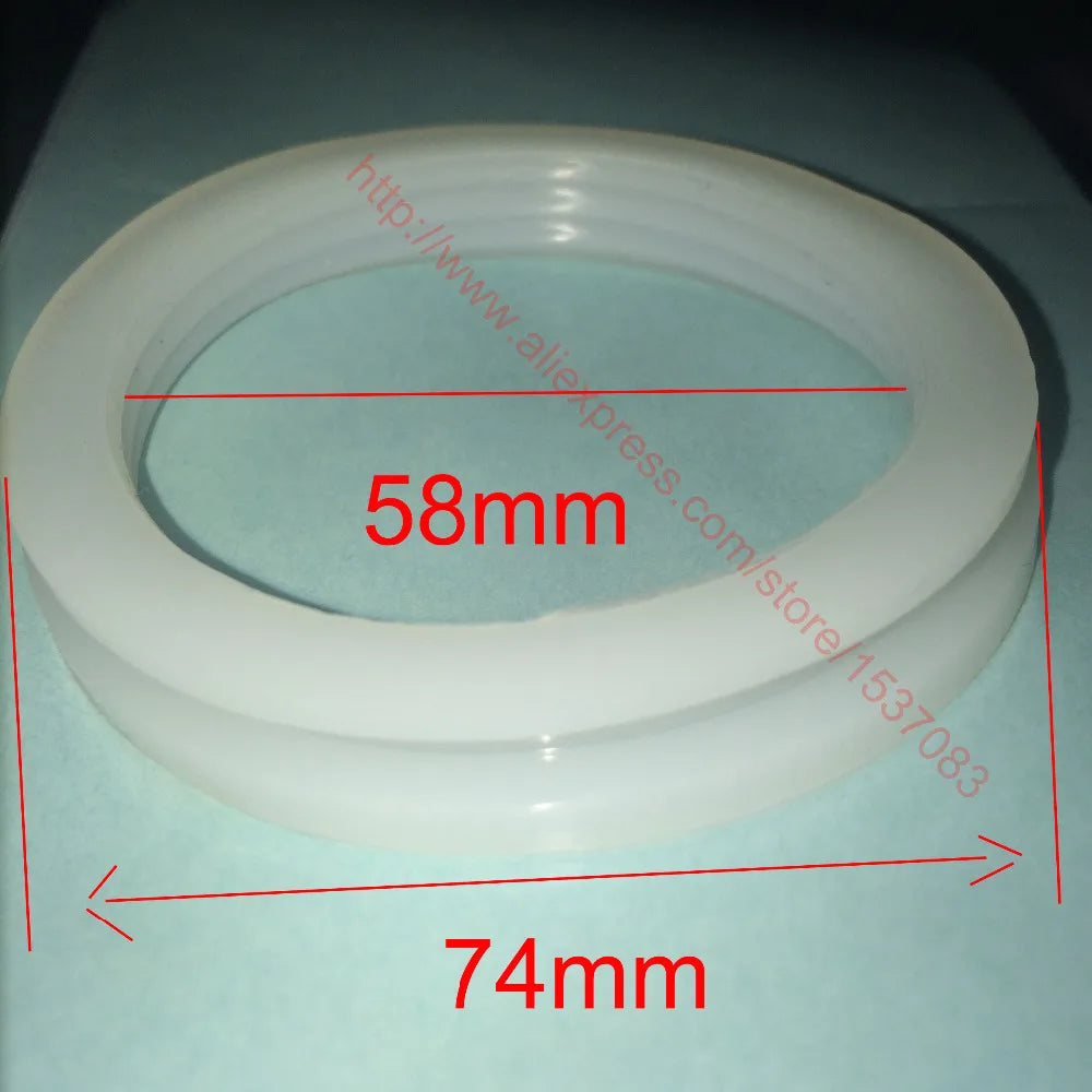 58mm Inner Diameter Silicone Rubber Sealing Gasket O Ring for Solar Water Heater Vacuum Tube