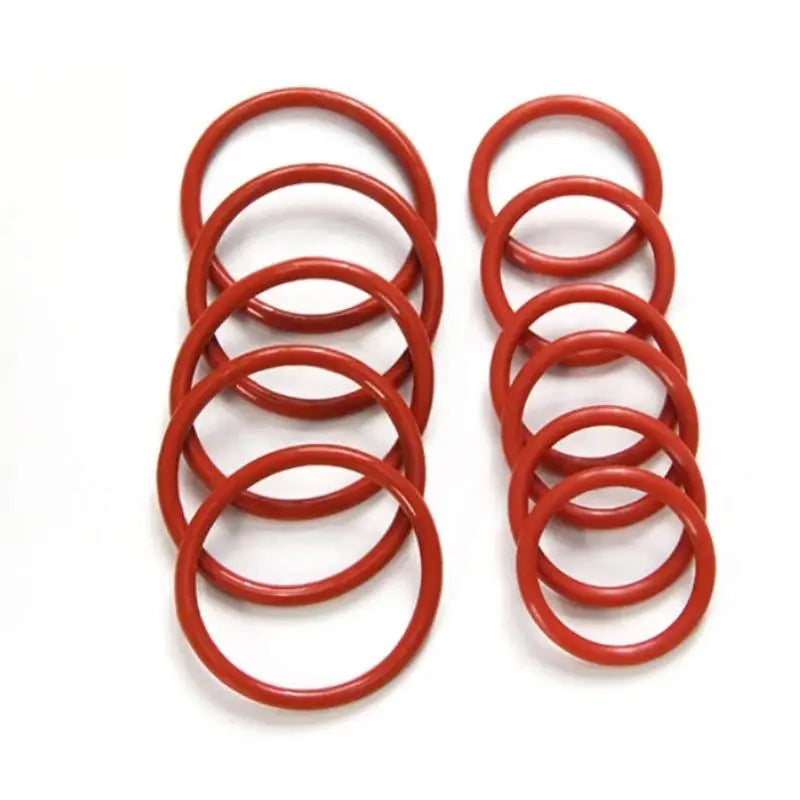 50 PCS OD 15 16 17 18 19 20 21 22 23 24 25 26 27 28 29 30 to 40mm x CS 5mm silicone rubber seal gasket o ring